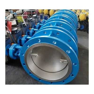 Gas Control Large Size Double Eccentric Type Butterfly Valve with Diaphragm Structure