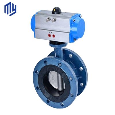 Industrial Wcb Double Eccentric Butterfly Valve Designed for High Temperature Media