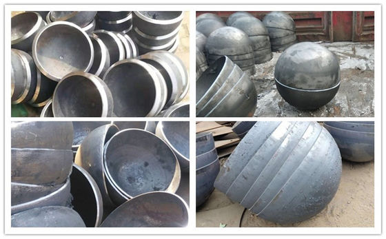 ASME Stainless Steel Dished Circle with Round Code Schedule 40 Steel Hemispherical Head