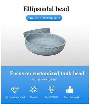 Top- Semi Ellipsoidal and Ellipsoidal Dished Tank Head Weight for Welding Connection