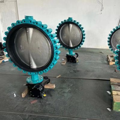 EPDM Seat Soft Sealing Lever Operated Wafer Lug Butterfly Valve with Customized Options