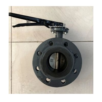 Precise Butterfly Valve With Pneumatic Actuator Expansion Flange for Customized Needs