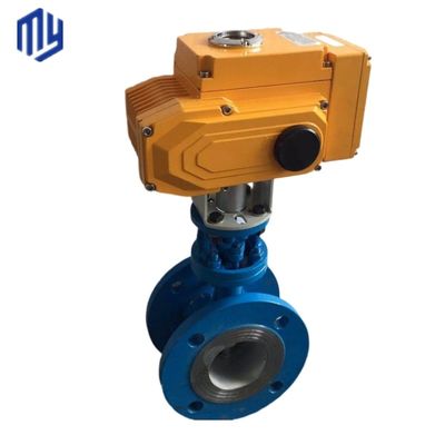 Precise Butterfly Valve With Pneumatic Actuator Expansion Flange for Customized Needs