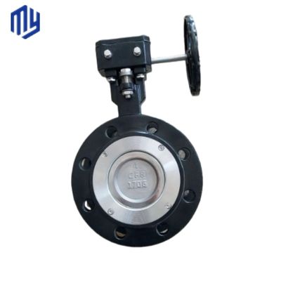 BUTTERFLY Structure Eccentric Flange Butterfly Valve for Oil Media Transportation