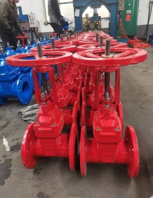 Customized Port Size DN50 Manual Control Non Rising Stem Gate Valves