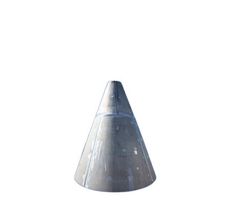 End Cap Stainless 304 Carbon Steel Welding Connection Double Knuckle Conical Cone Heads