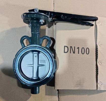 Water Media Wafer Butterfly Valve DK JIS 10K 5K Korea Type with CF8 Disc EPDM Seal