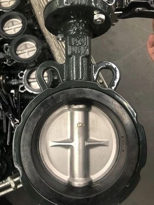Water Media Wafer Butterfly Valve DK JIS 10K 5K Korea Type with CF8 Disc EPDM Seal