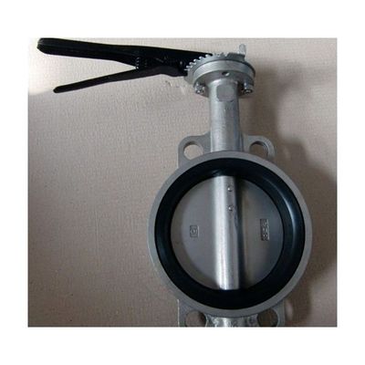 EPDM Seat Rubber Seal Wafer Centerline Butterfly Valve with After-sales Service Support
