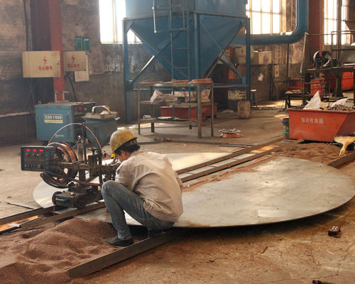 Outdoor Pit Hollow Ellipsoidal Hemisphere Water Tank Dished Heads for Industrial Circles