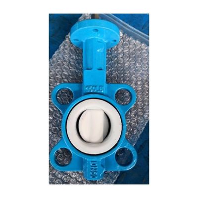 Smooth Performance Pn16/10 Ductile Iron EPDM Seated Lever Handle Wafer Butterfly Valve