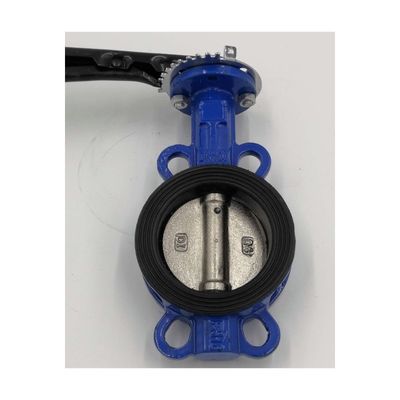 Customized Pneumatic Electric Actuator Solenoid API Standard Wafer Type Butterfly Control Valves