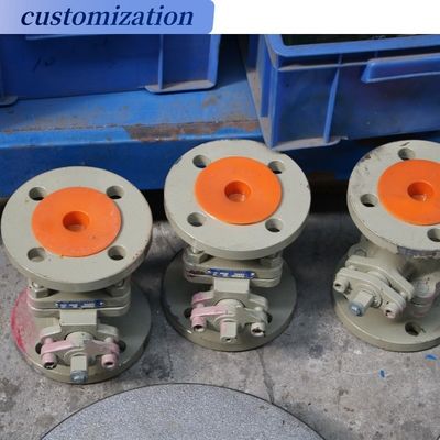 Gas Media DN300 EPDM Lined Rubber Flange Butterfly Valve with Customized OBM Support