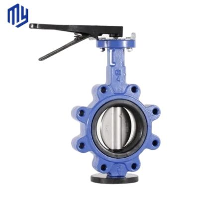 Diaphragm Lug Type Cast Iron Body Pn10/16/20/25 Butterfly Valves for Hydraulic Systems