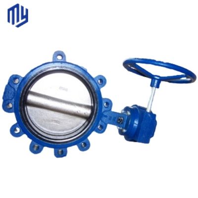 Efficiently Designed Pn16 Dn50 Ductile Cast Iron Lug Butterfly Valve with OBM Support