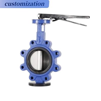 ODM Supported Lug Butterfly Valve with Electrical EPDM Seal and Customized Port Size