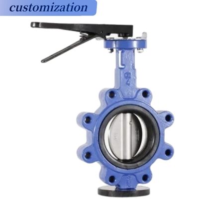 Industrial DN300 Butterfly Valve with Diaphragm Structure and Customizable Port Size