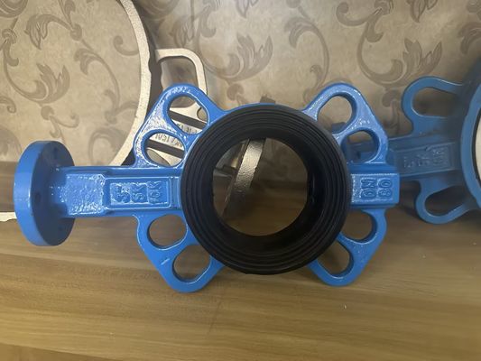 8 Inch Cast Iron Butterfly Valve for Manual Flow Control in Industrial Settings