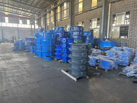 8 Inch Cast Iron Butterfly Valve for Manual Flow Control in Industrial Settings