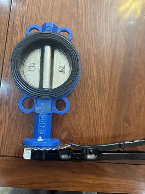 Customized Service Manual Butterfly Valve for OEM Ductile Iron Flange Lug Wafer Type