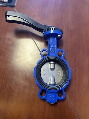 200mm PTFE Lined Butterfly Valve for Manual Operation in Industrial Applications