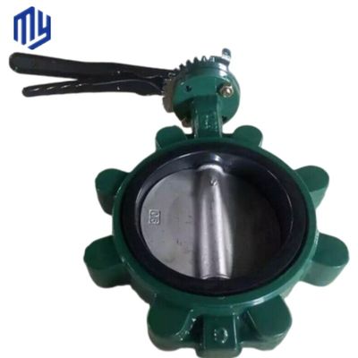 Hydraulic Butterfly Valves Cast Iron Extension Stem Flange PVC Pneumatic 1 Inch Sanitary