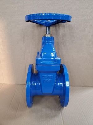 Y type structure gate valve for soft seal and sluice gate performance
