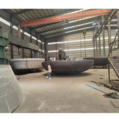 Carbon Steel Asme Hemispherical Dished End Cap with Customized Torispherical Design