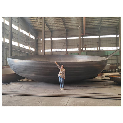 Carbon Steel Asme Hemispherical Dished End Cap with Customized Torispherical Design