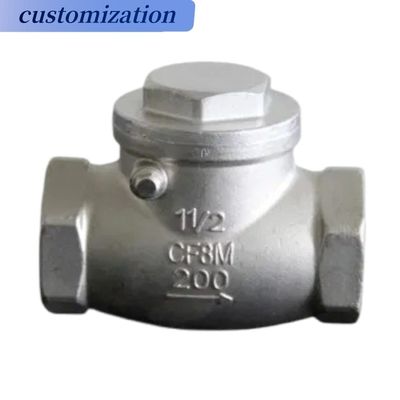 Newest Design Metal Swing Check Valves and Fitting with After-sales Service Support