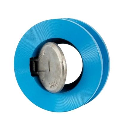 Depends on Specifications CI Body Material Wafer Type Swing Check Valve with Dual Plate