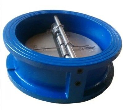 Stainless Steel/Cast Iron/Cast Steel Dual Plate Check Valve with Diaphragm Structure