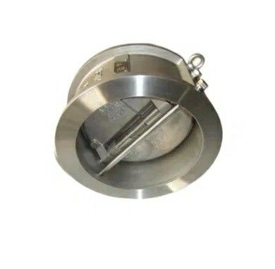 Stainless Steel/Cast Iron/Cast Steel Dual Plate Check Valve with Diaphragm Structure