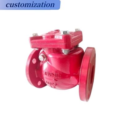 Water Media Manual Pn16 Rubber Disc Check Valve for Manual Operation Pressure Control