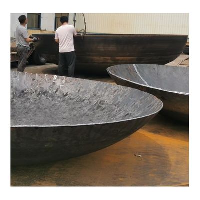Equal Hot Pressing Cold Pressing Steel Dished Hemisphere Head with Welding Connection