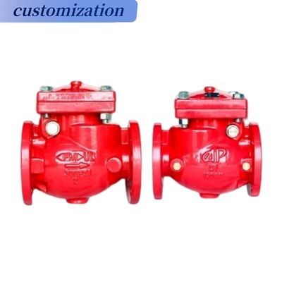 Cast Iron 150lb 8 quot Swing Check Valve Normal Temperature Suitable for Various Media