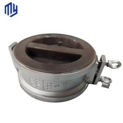 Normal Temperature Stainless Steel Dual Plate Check Valve with Customer's Requirements