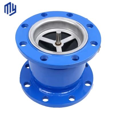 Diaphragm Structure Hc41x Pn10 Pn16 Sump Pump Double Flange Muffler Silent Check Valve