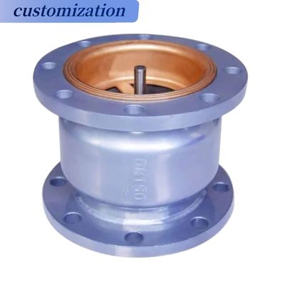 Diaphragm Structure Hc41x Pn10 Pn16 Sump Pump Double Flange Muffler Silent Check Valve