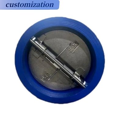Hydraulic Cast Iron Wafer Check Valve Stainless Steel 304 316 Dual Plate Check Valve