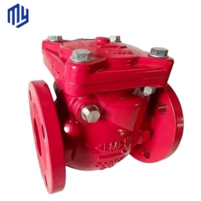 Ansi 6&quot; Cast Steel Swing Check Valve Non-Return Drain Valve with Customized Service