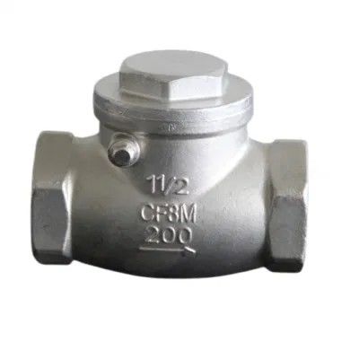 High Temperature Media Dn 600 Swing Check Valve with Diaphragm Structure Design