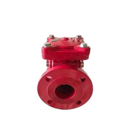 High Temperature Media Dn 600 Swing Check Valve with Diaphragm Structure Design