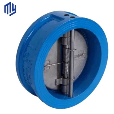 Stainless Steel/Cast Iron/Cast Steel Dual Plate Wafer Type Check Valve for Gas Media