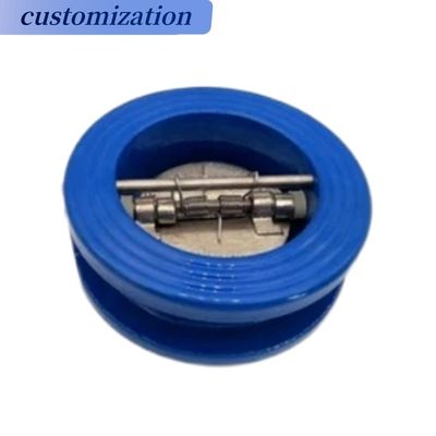 Stainless Steel/Cast Iron/Cast Steel Dual Plate Wafer Type Check Valve for Gas Media