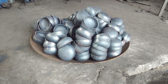 Customized Support OBM Conical Hemispherical Flange Vessel Dished End Caps Head Casting