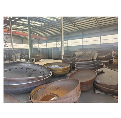 Pressure Vessel Tank Dish Bottom Seal Head End Cap with Customized Welding Connection