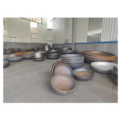 Pressure Vessel Tank Dish Bottom Seal Head End Cap with Customized Welding Connection