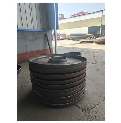 Pressure Vessel Tank Dish Bottom Seal Head End Cap with Customized Welding Connection