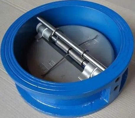 150LB Wafer Type Swing Double Disc Valve Dual Plate Non Return Valve for OBM Support